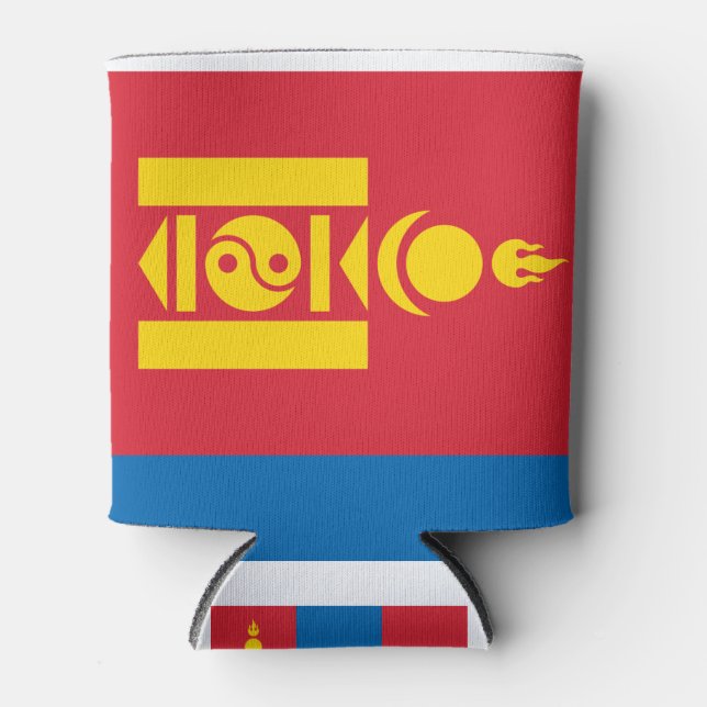 mongolia can cooler (Front)