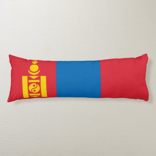 Mongolia Flag Body Pillow