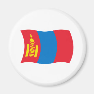 Mongolia Flag Magnet