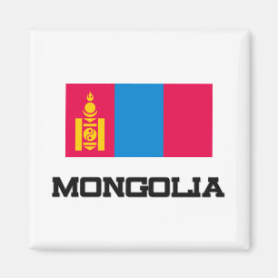 Mongolia Flag Magnet