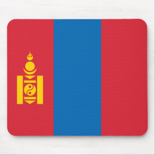 Mongolia Flag Mouse Pad