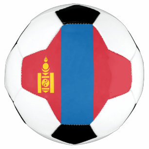 Mongolia Flag Soccer Ball