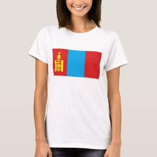 Mongolia Flag x Map T-Shirt