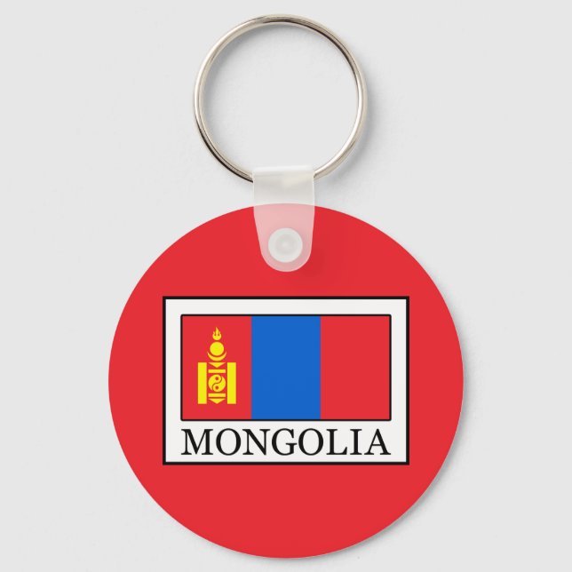 Mongolia Keychain (Front)