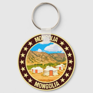 Mongolia keychain