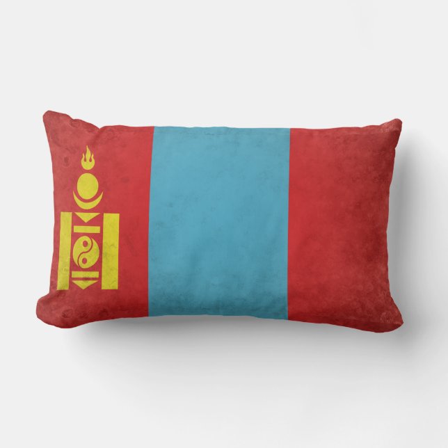 Mongolia Lumbar Pillow (Front)