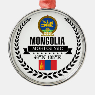 Mongolia Metal Ornament