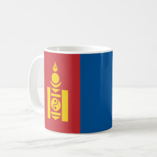 Mongolia (Mongolian) Flag Coffee Mug
