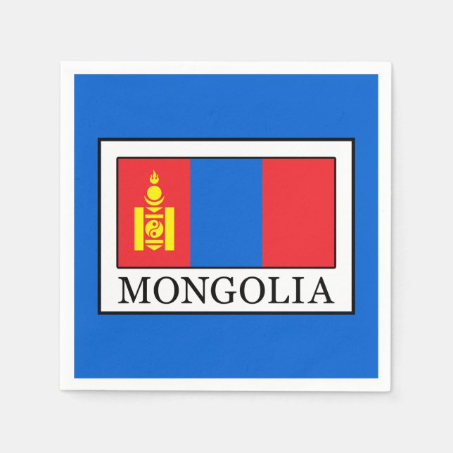 Mongolia Napkin (Front)