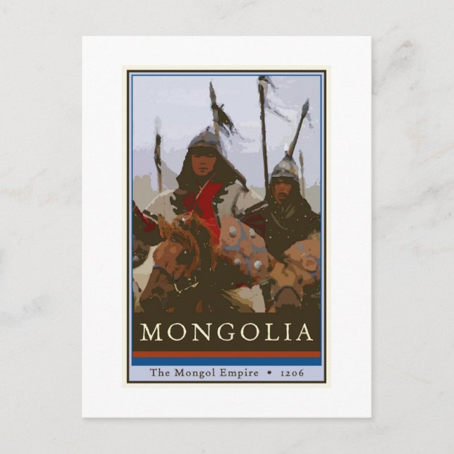 Mongolia Postcard (Front)
