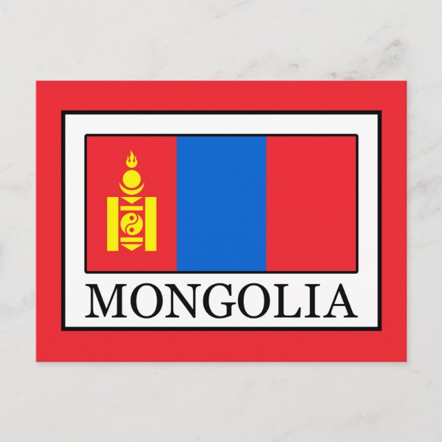 Mongolia Postcard (Front)