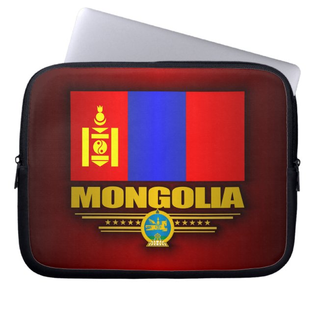 Mongolia Pride Laptop Sleeve (Front)