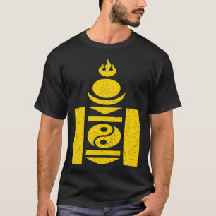 MONGOLIA SOYOMBO SYMBOL MONGOLAIN FLAG  1 T-Shirt