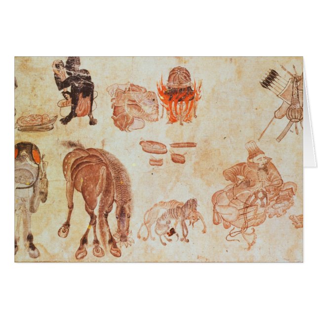 Mongolian nomadic camp, 15th century (Front Horizontal)