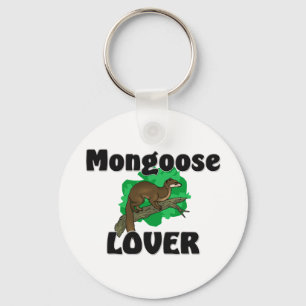 Mongoose Lover Keychain
