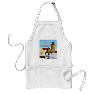 Monhegan Island Lighthouse, Maine Apron