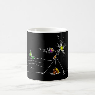 MONICA AND SUNSET  COFFEE MUG