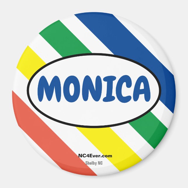 MONICA Refrigerator Magnet (Front)
