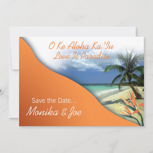 Monika's Custom Save The Date (New York) (Front)