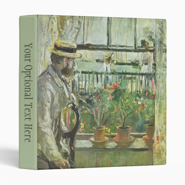 Monisot’s ”Eugene Manet” custom binders (Front/Spine)