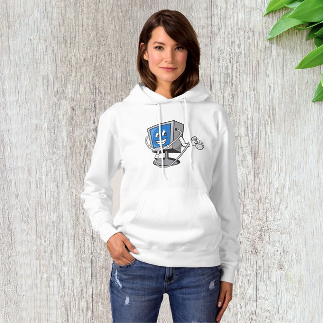 Moniteur Avec Un Sweat - shirt à capuche Femme Ste (Créateur téléchargé)