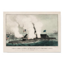 Monitor vs. Merrimac - Ironclad Civil War Battle