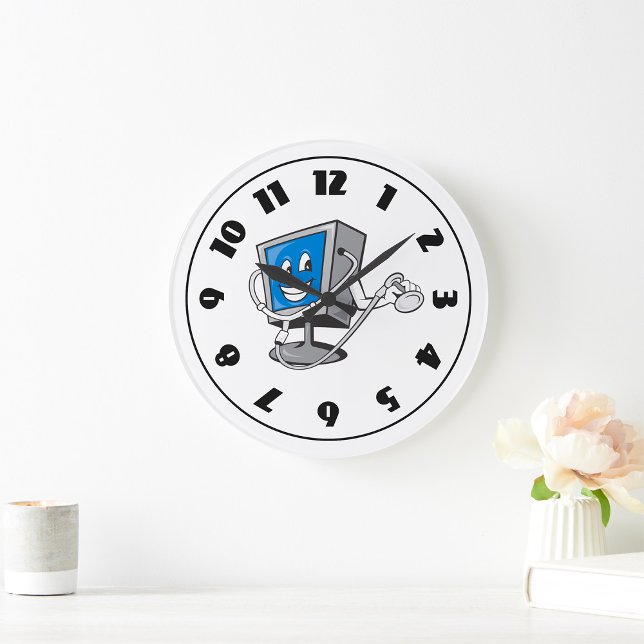 Monitor With A Stethoscope Clock (Creator Uploaded)
