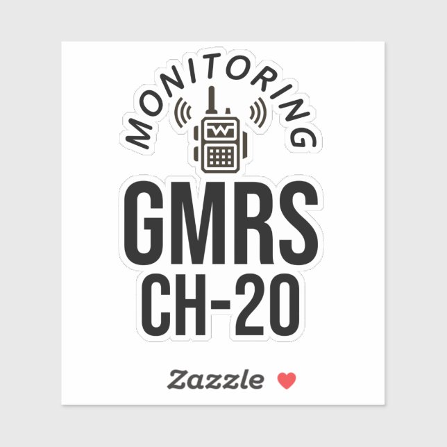 Monitoring GMRS Channel 20 (Sheet)