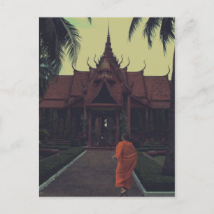 Monk at the Museum Postcard