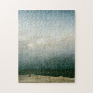 Monk By The Sea By Caspar David Friedrich Jigsaw Puzzle