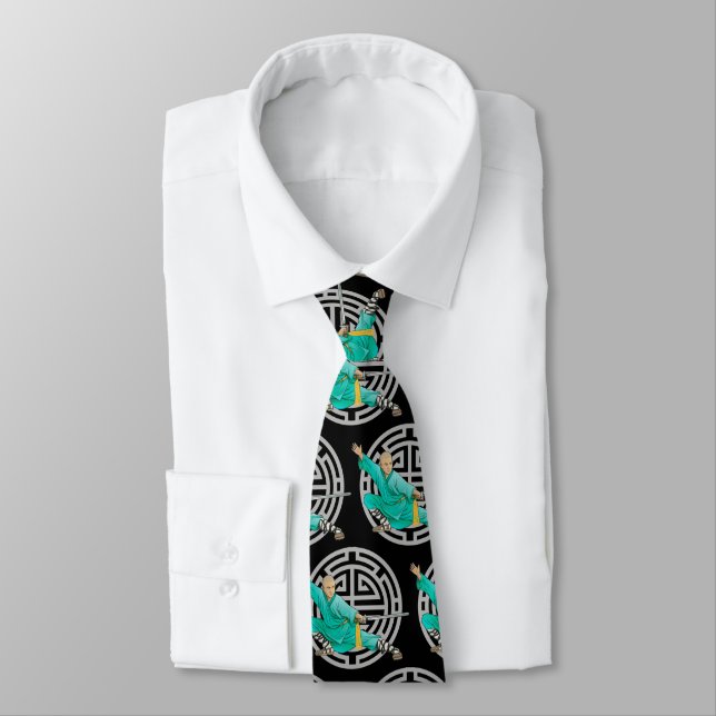 Monk Jian Tie (Tied)
