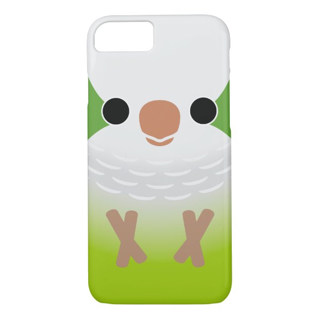 Monk Parakeet Case-Mate iPhone Case (Back)
