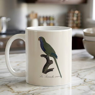 Monk Parakeet or Monk Parrot, Myiopsitta Monachus Coffee Mug
