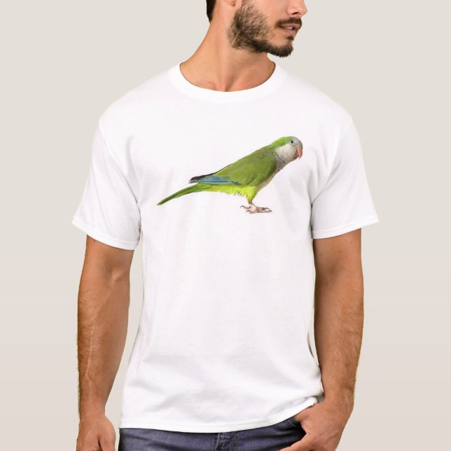 Monk Parakeet T-Shirt (Front)