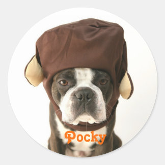 Monkey 1 classic round sticker