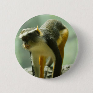 Monkey 2 Inch Round Button