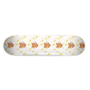Monkey and bananas skateboard