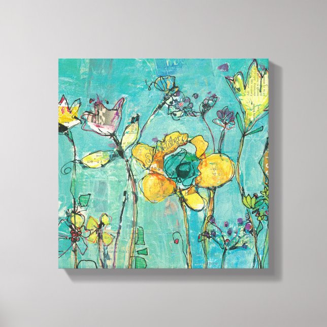 Monkey and Mommy Canvas Print (Front)