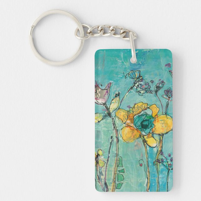 Monkey and Mommy Keychain (Front)