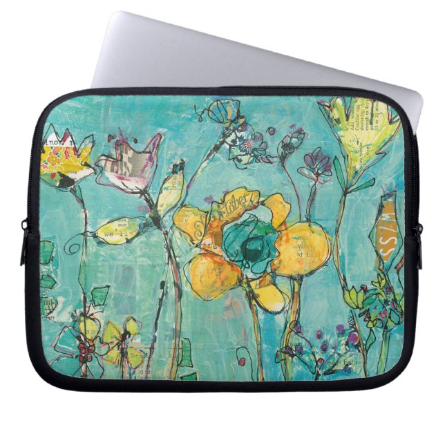 Monkey and Mommy Laptop Sleeve (Front)