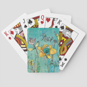 Monkey and Mommy Playing Cards