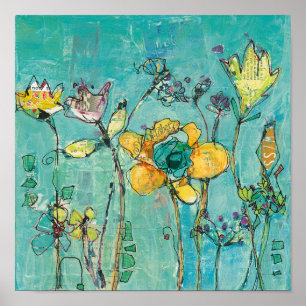 Monkey and Mommy Poster