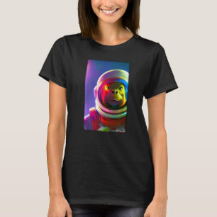 Monkey Ape Animal Astronaut Space Universe Galaxy  T-Shirt