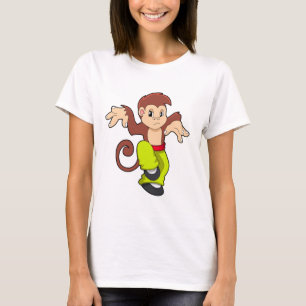 Monkey at Martial arts Kungfu T-Shirt