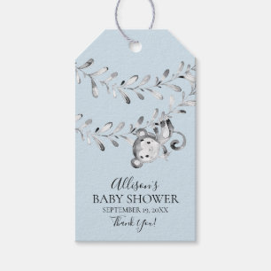 Monkey Baby Shower Favour Gift Tag