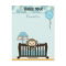 Monkey Baby Shower FLAT#1 Thank You BLUE