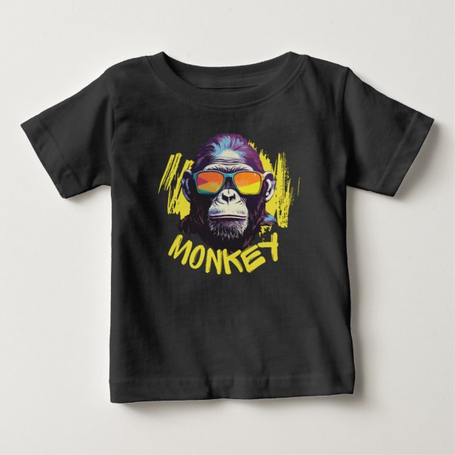 Monkey  baby T-Shirt (Front)