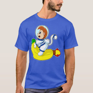 Monkey Banana Astronaut T-Shirt