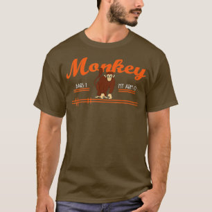 Monkey Bars 0 My Arms 1 Monkey Gifts T-Shirt