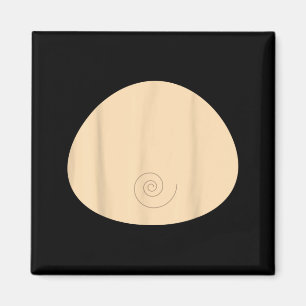 Monkey Belly Shirt Funny Halloween Magnet